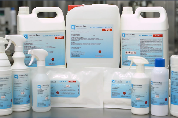 QuantumTec Cleanroom Disinfection - Hoá chất khử trùng phòng sạch