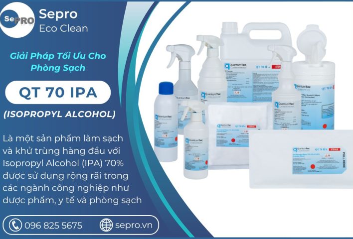 QuantumTEC IPA 70 - Giải Pháp Khử Trùng Hiệu Quả