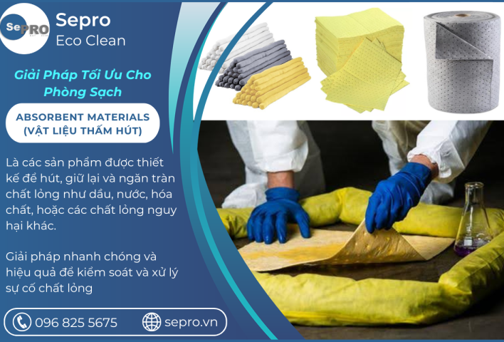 Sepro Absorbent Materials (Vật liệu thấm hút )