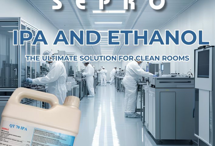 IPA and Ethanol disinfectants for pharmaceutical cleanroom applications