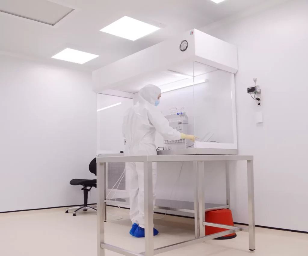 Hình ảnh mô tả phòng sạch mini