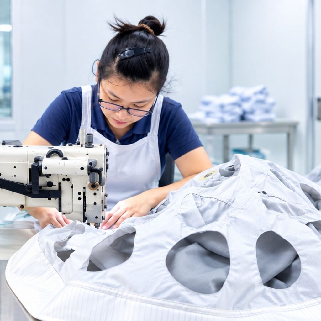 May mẫu túi sấy tầng sôi 19 ống tay